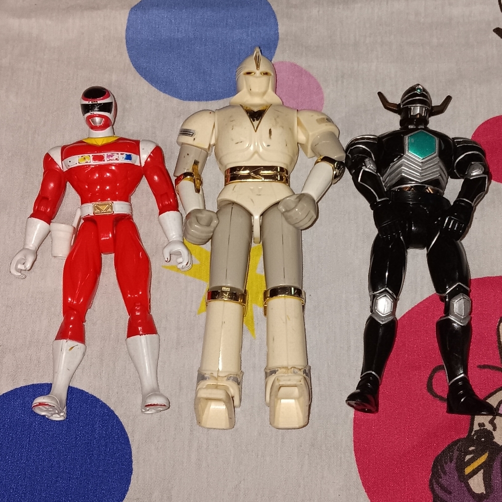 90s Mighty Morphin Power Rangers Bundle Figure Lot Toy Vintage